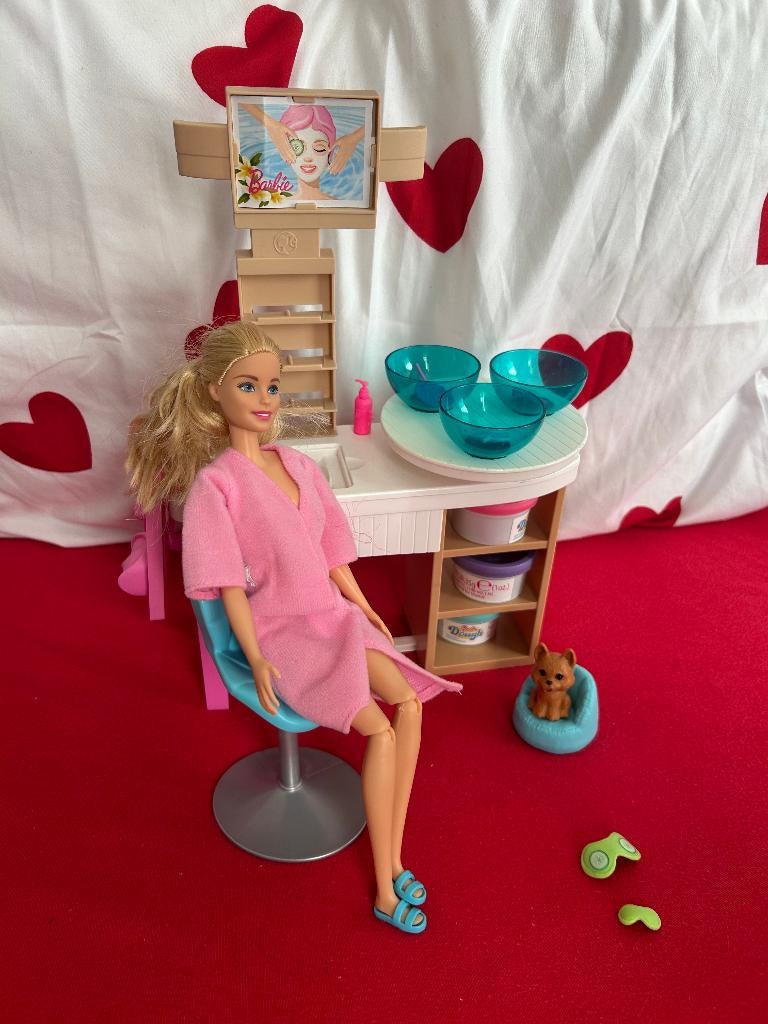 schoonheidssalon Barbie, Ophalen of Verzenden, Gebruikt, Barbie