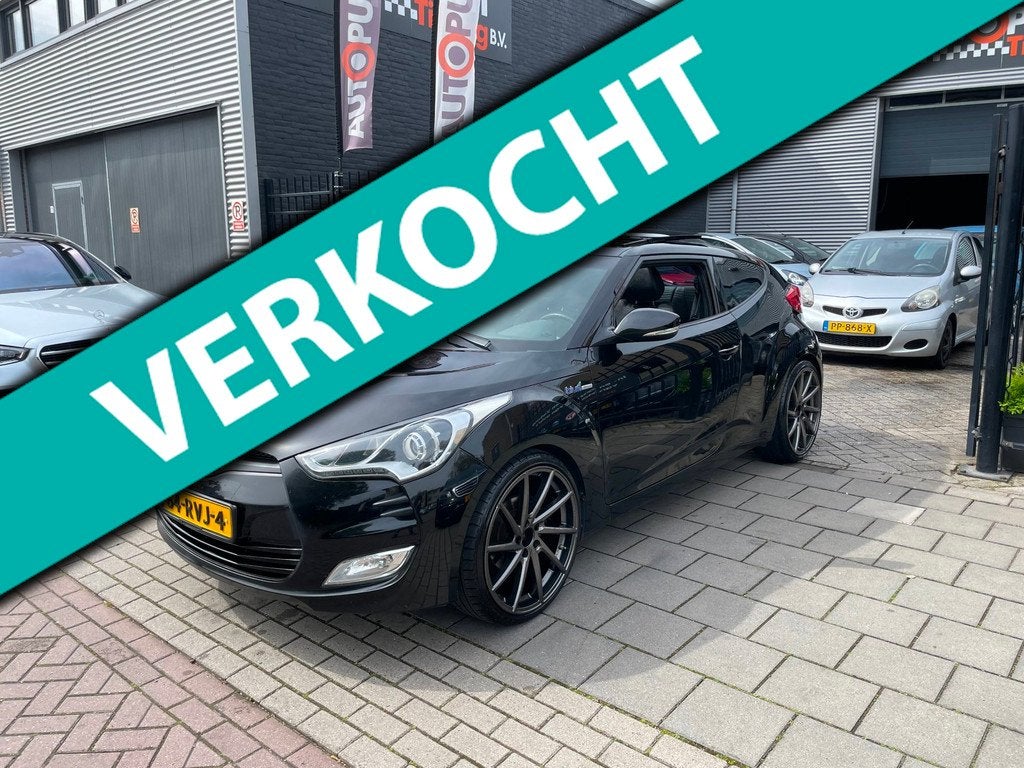 Hyundai Veloster 1.6 GDI i-Vision Panoramadak Airco NAP APK, Auto's, Voorwielaandrijving, Gebruikt, 1591 cc, 4 cilinders