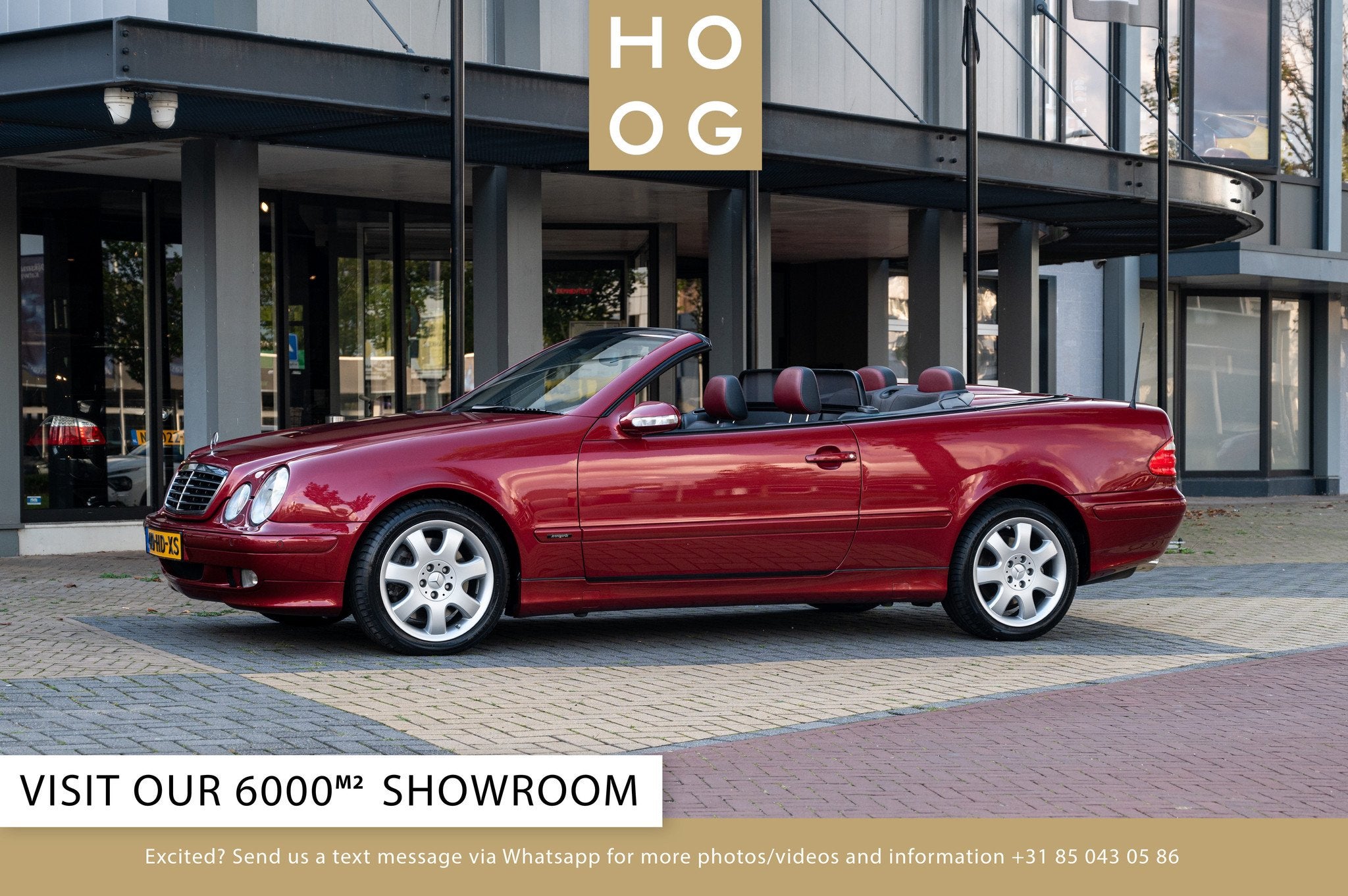Mercedes-Benz CLK-Klasse 430 Avantgarde A208 (bj 2001), Auto's, Mercedes-Benz, Automaat, Gebruikt, 8 cilinders, Overige kleuren