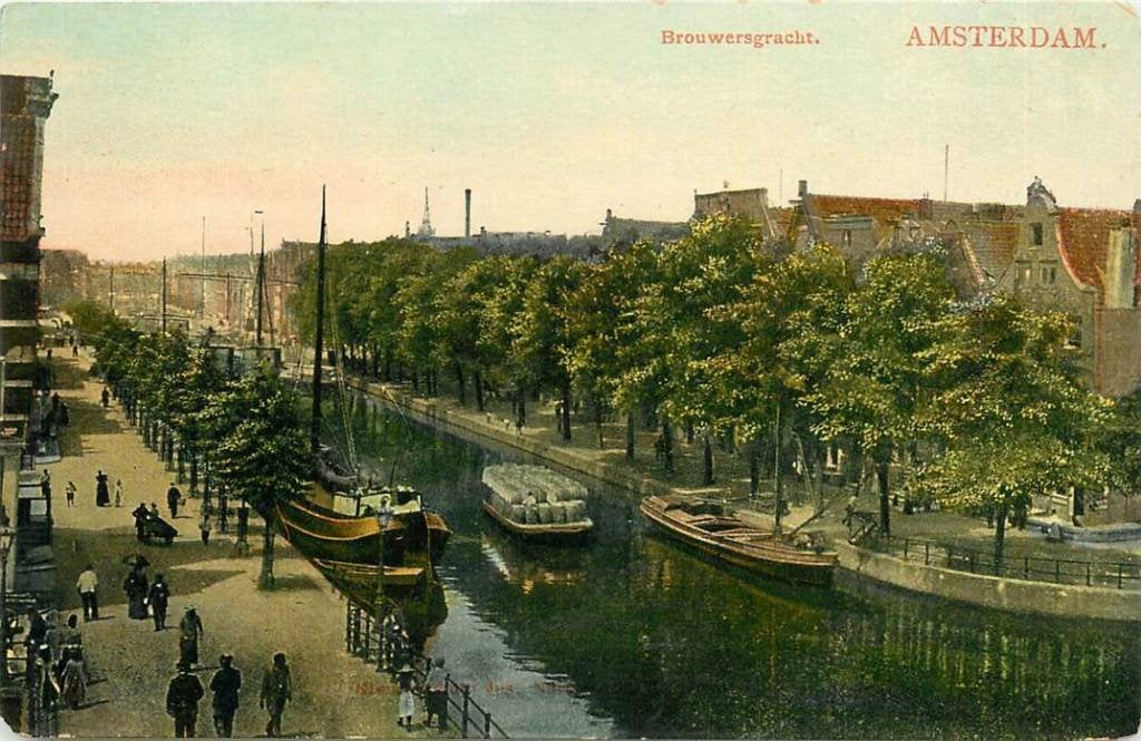 381-140-027 Amsterdam Brouwersgracht, Verzenden, Voor 1920, Noord-Holland