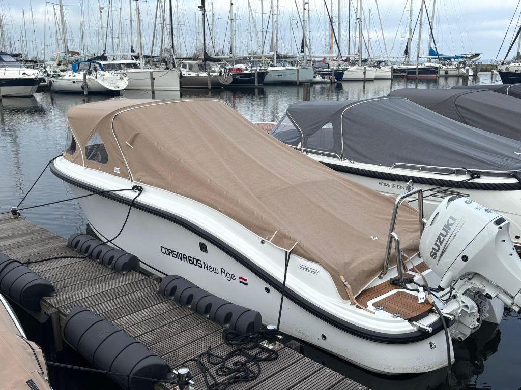 DEMO! Corsiva 605 Tender | 60pk Suzuki limited White, Niet ingevuld, Niet ingevuld, Nieuw, Niet ingevuld