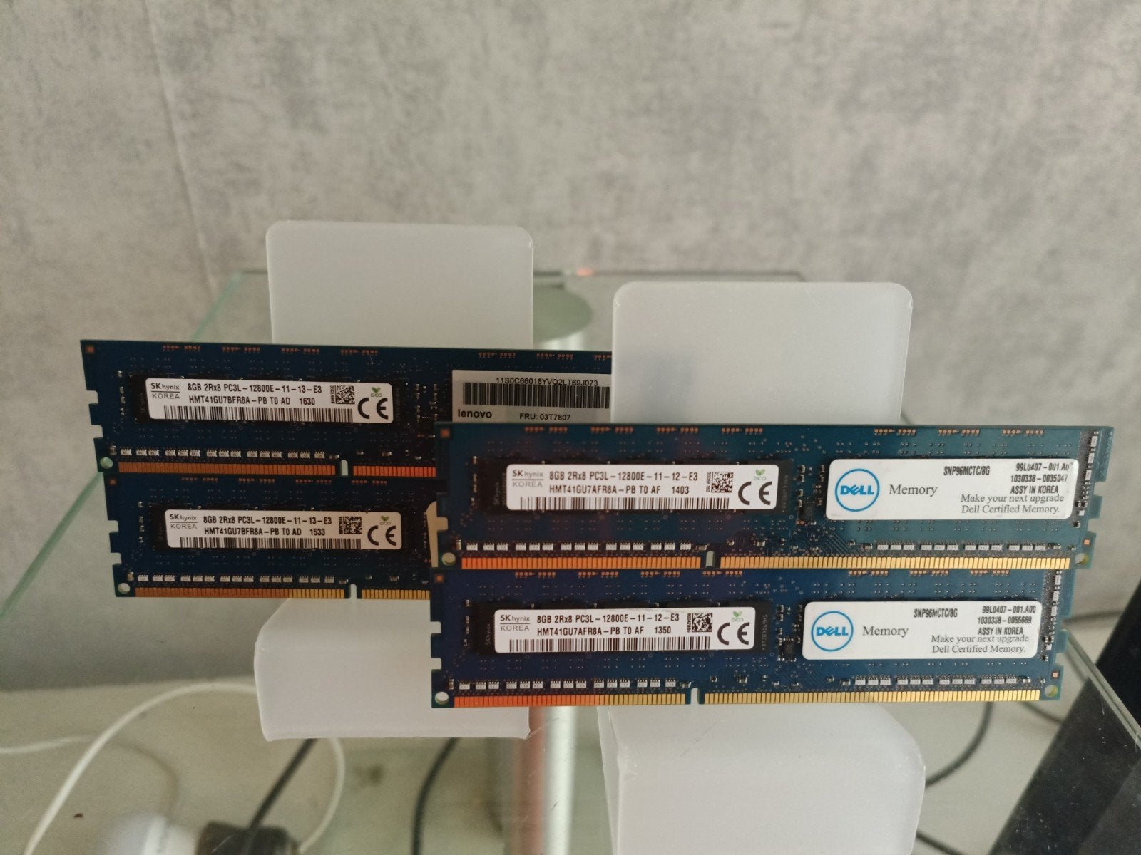 Hynix DDR3 32Gb ECC (4x8GB) 1600Mhz PC3L 12800E, 32 GB, Server, DDR3, Ophalen of Verzenden
