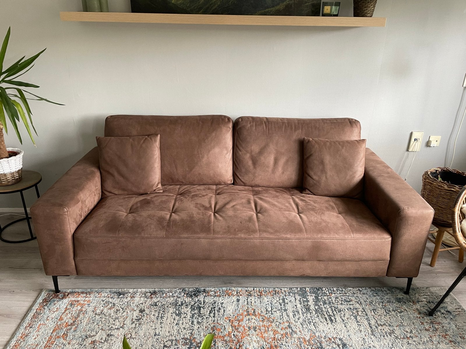 Goossens bank, Ophalen, Gebruikt, Driepersoons, 75 tot 100 cm