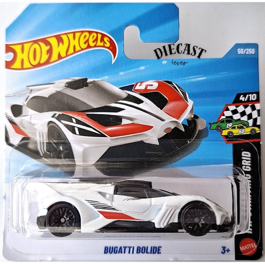 Hot Wheels Bugatti Bolide, white/red, Ophalen, Nieuw, Auto