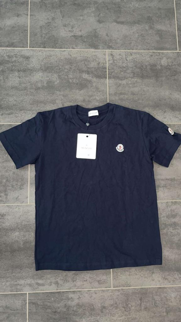 Moncler shirtje, Kleding | Heren, Ophalen of Verzenden, Zo goed als nieuw, Maat 48/50 (M), Blauw