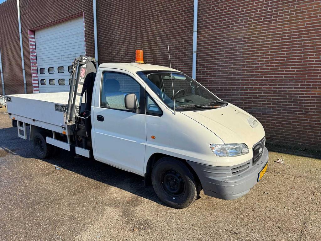 Hyundai - H 200 - 2.5 TCI LWB - Open bakwagen v.v. aluminium, Auto's, Overige merken, Bedrijf, Te koop, Euro 3