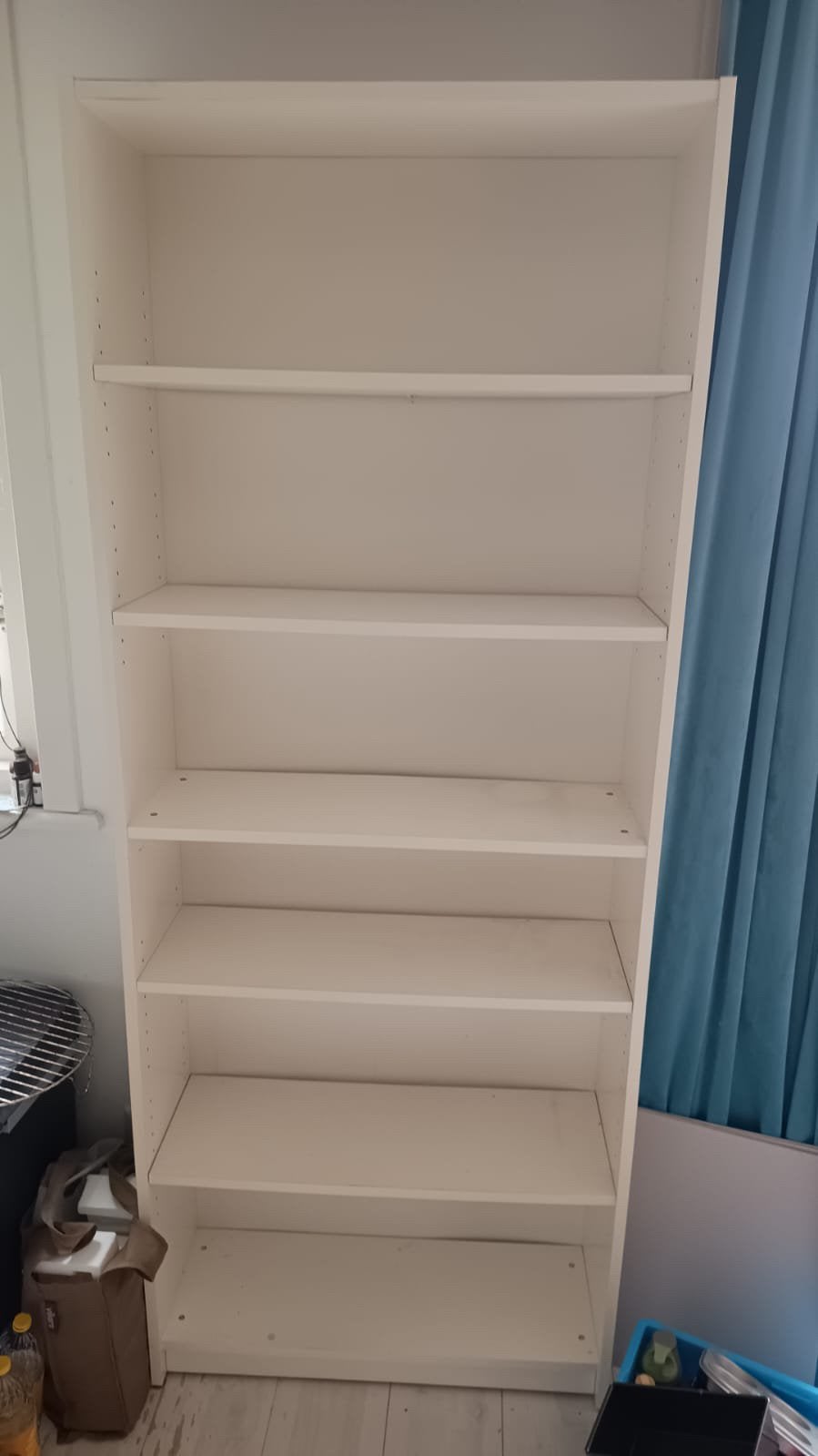 Billy ikea boekenkast wit, Ophalen, Gebruikt, 200 cm of meer, 50 tot 100 cm