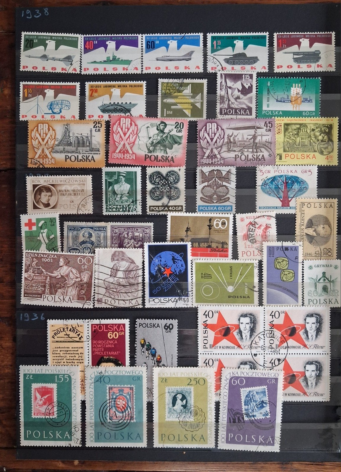 Partij postzegels Polen /  Polska, Ophalen of Verzenden, Buitenland