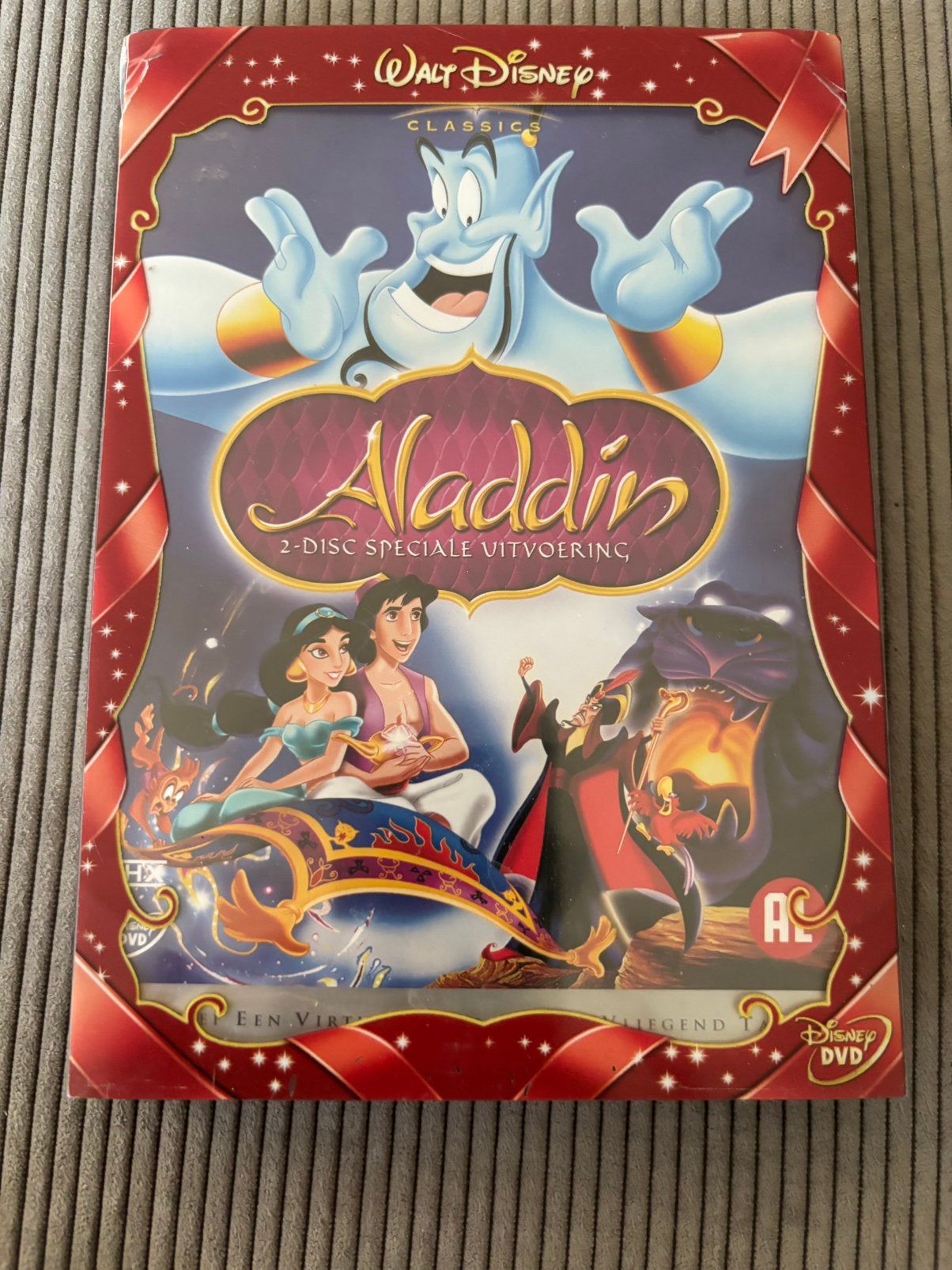 Dvd- Aladdin . 2 Disc Speciale uitvoering, Cd's en Dvd's, Alle leeftijden, Ophalen of Verzenden, Zo goed als nieuw, Amerikaans