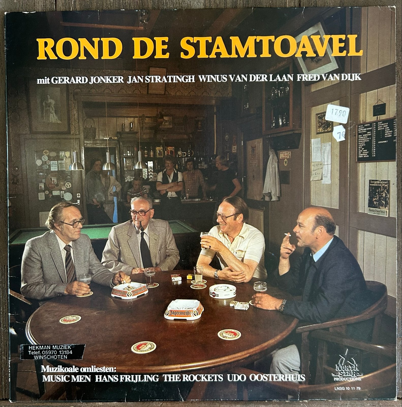 Rond de Stamtoavel - Gerard Jonker e.a. (LP, 1979), LP, Gebruikt, Originele persing, Ophalen of Verzenden