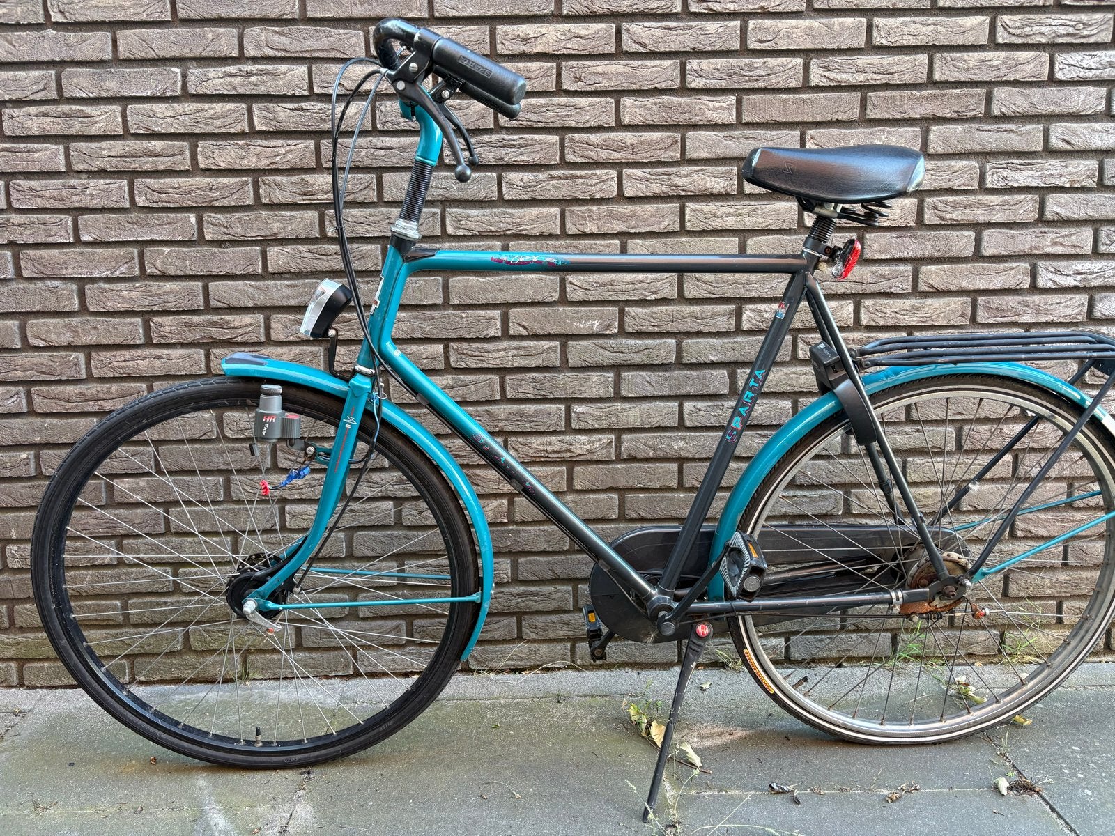 Sparta fiets met LED verlichting en fietsslot, Fietsen en Brommers, Fietsen | Heren | Herenfietsen, Ophalen, Gebruikt, Sparta