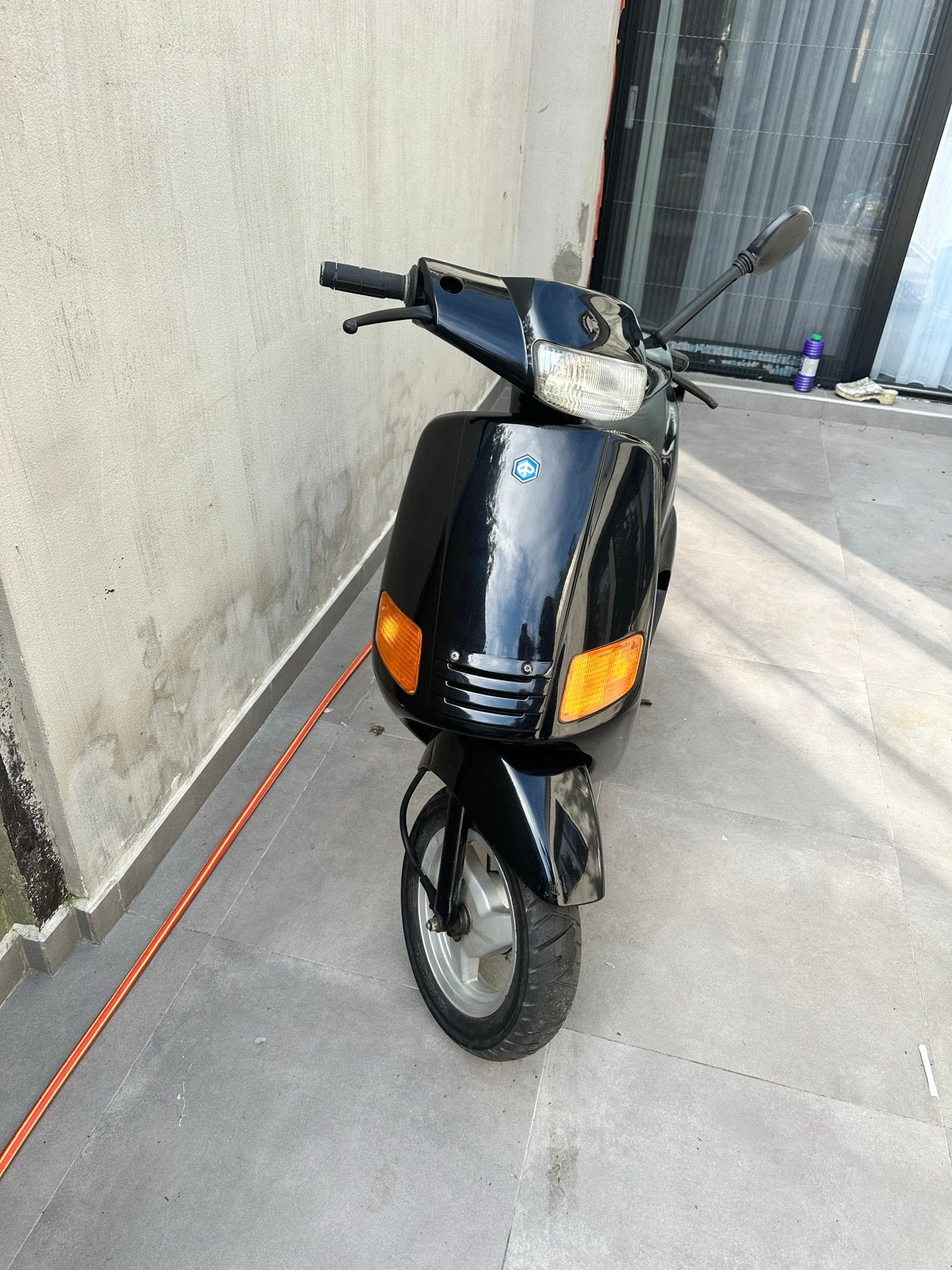 Piaggio Zip Scooter - Zwart, Goede Staat, Gebruikt, Maximaal 45 km/u, Zip, Ophalen of Verzenden