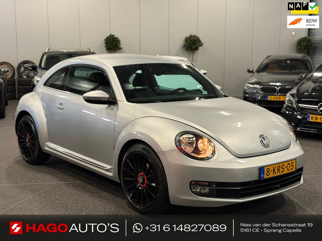 Volkswagen Beetle 1.2 TSI Design 2E-EIG/NAVI/CRUISE/PDC/CLIM, Auto's, Volkswagen, Bedrijf, Te koop, Beetle (Kever), ABS, Airbags