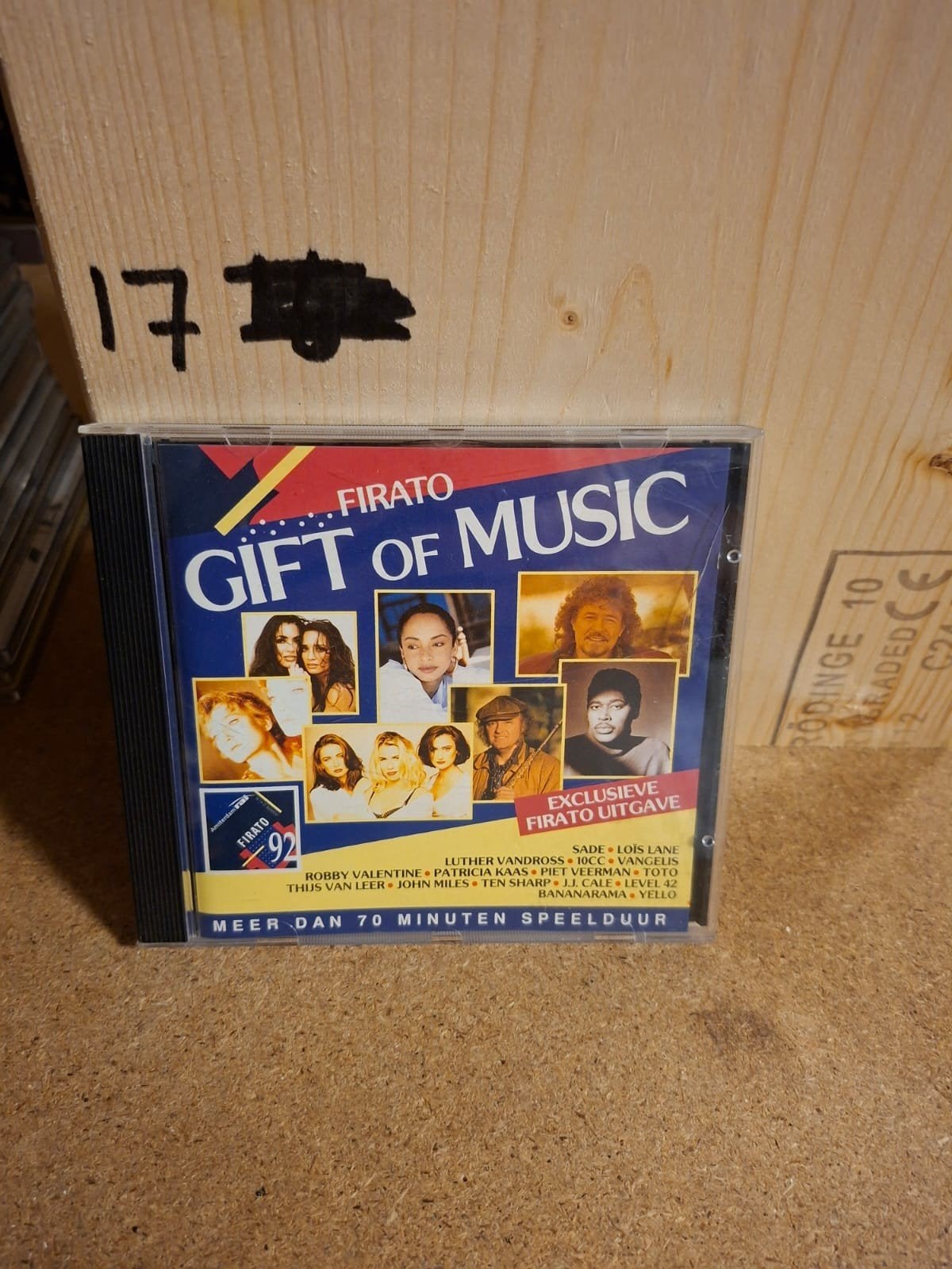Firato Gift of Music CD - Exclusieve Uitgave 1992, Ophalen of Verzenden, Gebruikt, Pop, Verzamelalbum