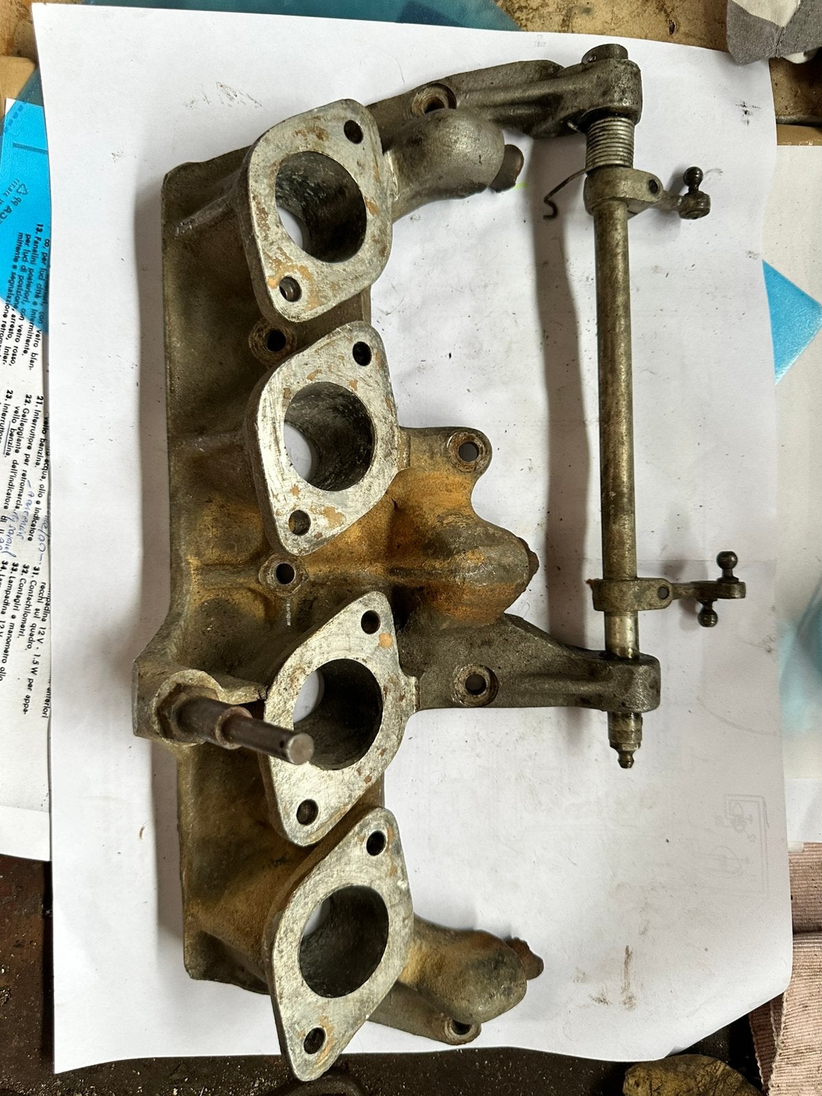 Alfa Romeo Giulietta Carburateur verdeelstuk, Ophalen of Verzenden, Nieuw, Alfa Romeo