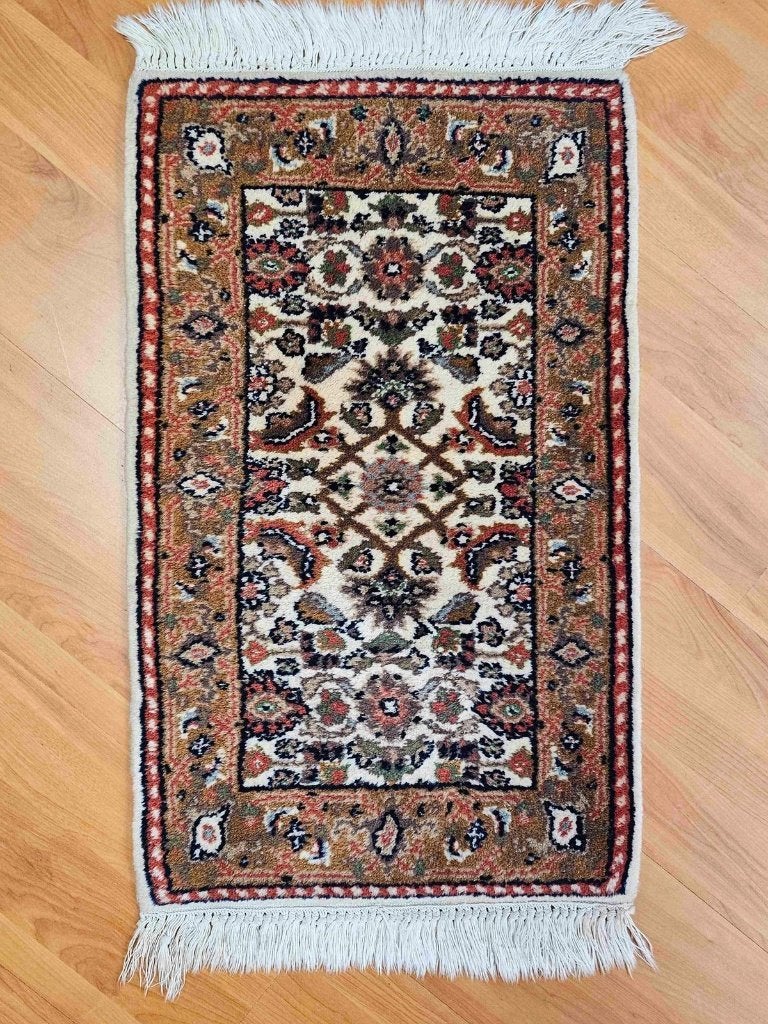 Oosters tapijt 67/40 cm, Gebruikt, 50 tot 100 cm, Wit, Djt@dejuistetoon.eu