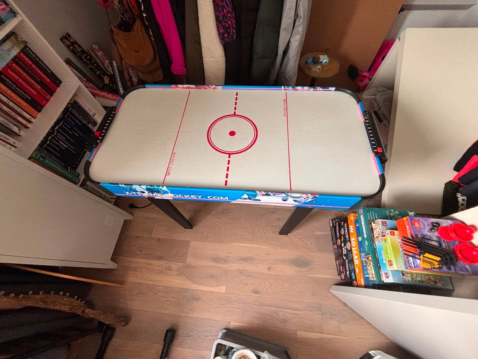 Airhockey Tafel, Ophalen, Gebruikt