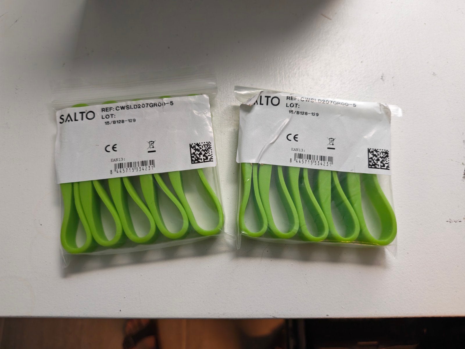 Salto Mifare silicone armbandjes. Nieuw 10stuks, Ophalen of Verzenden
