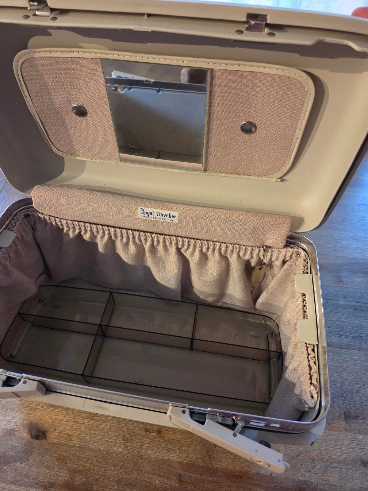 Vintage Samsonite Royal Traveller beautycase, Ophalen of Verzenden, Beige