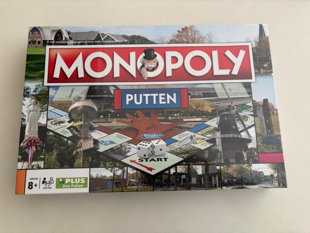 Hasbro gaming monopoly putten - bordspel nieuw folie!, Vijf spelers of meer, Ophalen of Verzenden, Nieuw, Hasbro gaming