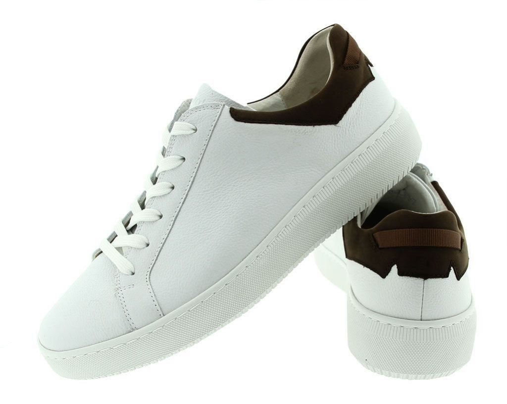 Waldlaufer Nieuw e witte herensneaker maat 43, Kleding | Heren, Schoenen, Verzenden, Nieuw, Wit
