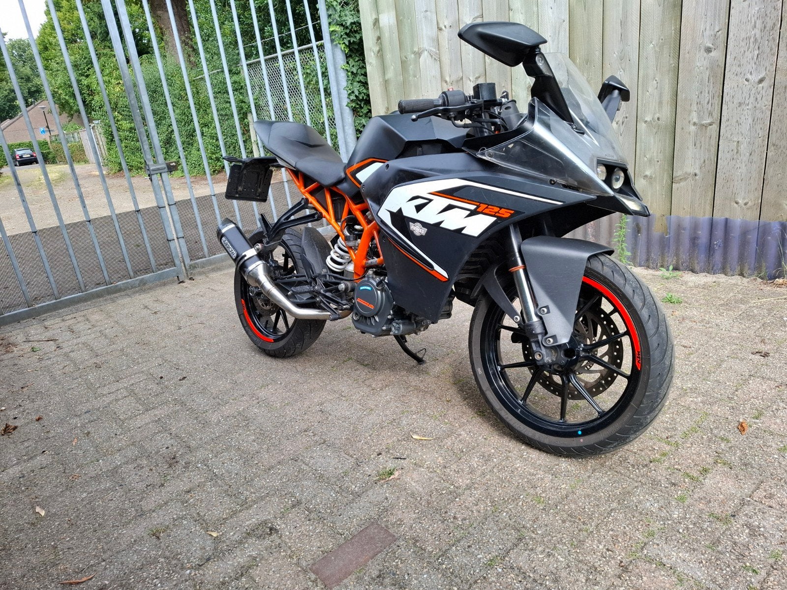 KTM RC125, Ophalen, 160 cc