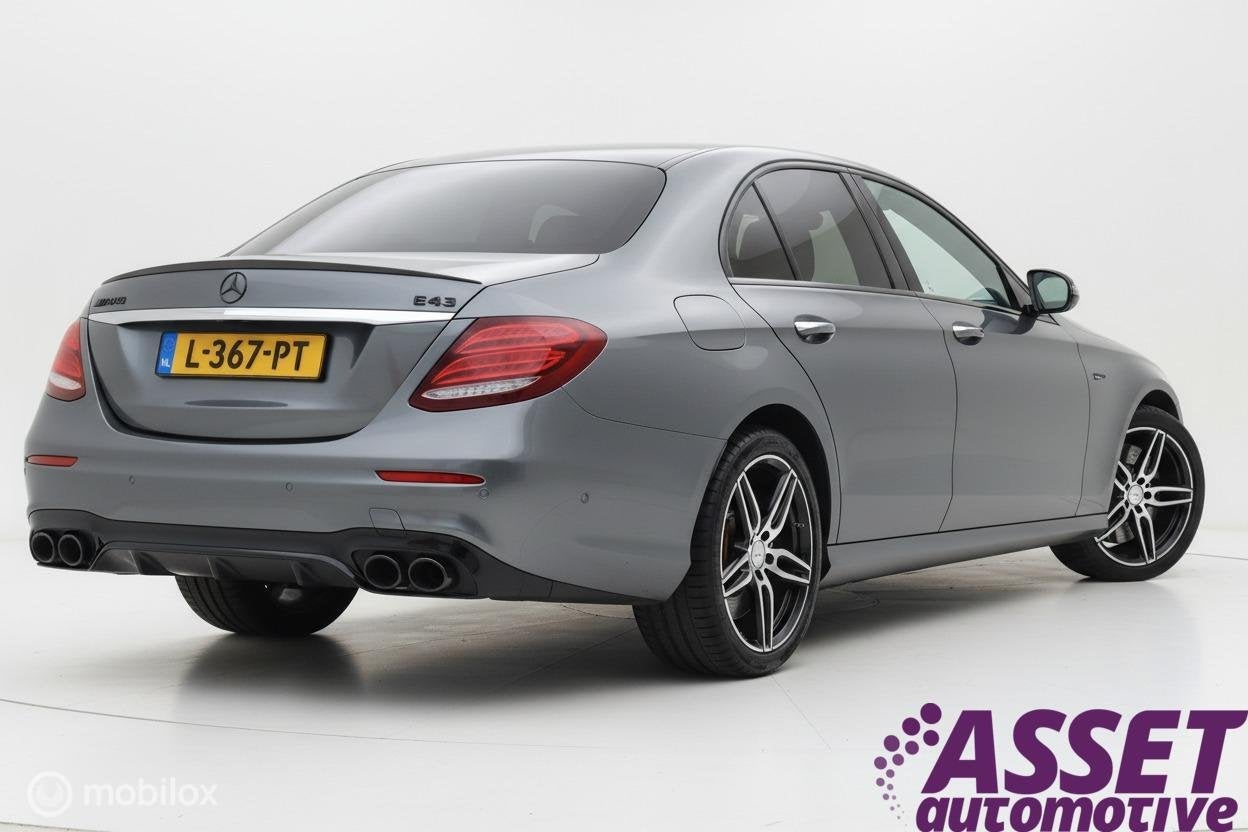 Mercedes E43 AMG 4Matic 510pk Premium | adaptive | Burmester, Auto's, Mercedes-Benz, Automaat, Gebruikt, 2996 cc, Bedrijf
