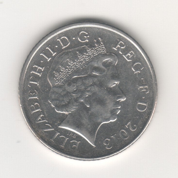 10 pence Verenigd Koninkrijk 2013 (M 274), Ophalen of Verzenden, Overige landen, Losse munt