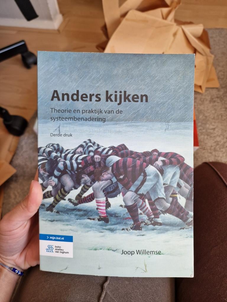 Anders kijken: Theorie en praktijk van de systeembenadering, Zo goed als nieuw, Joop Willemse, Gamma, HBO