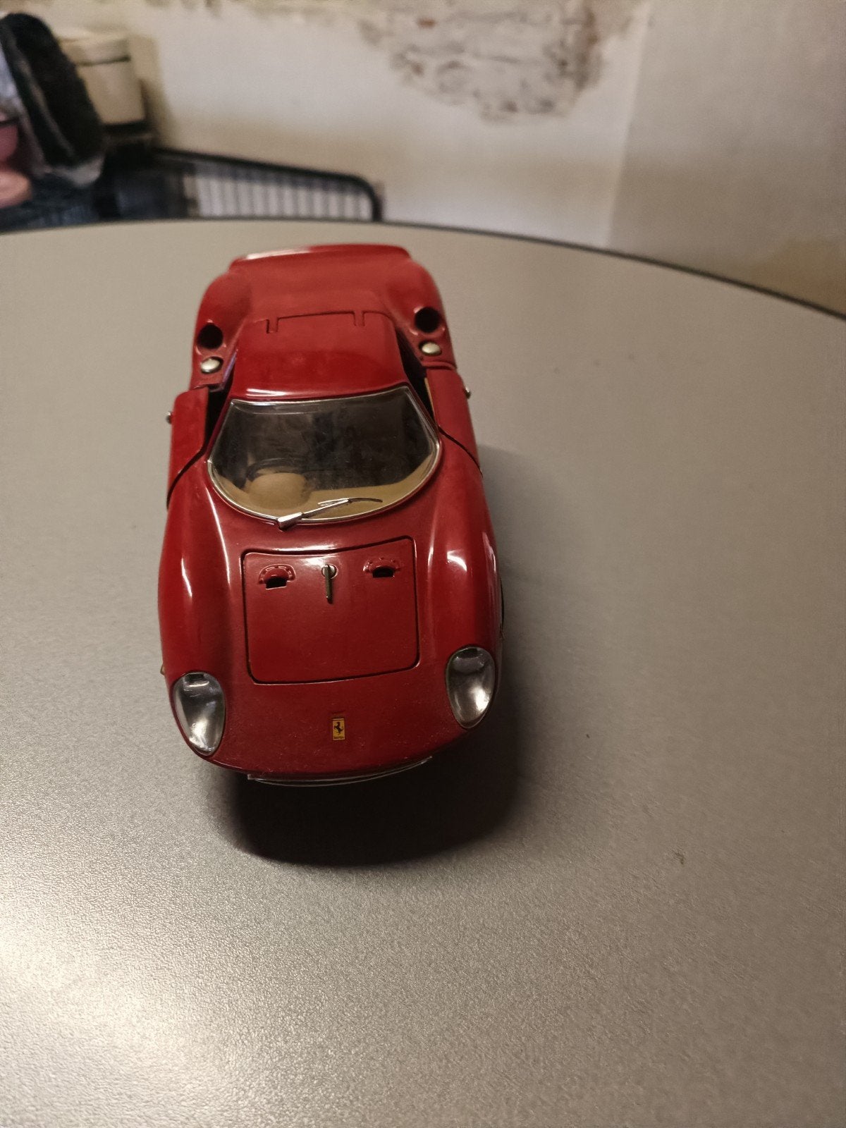 Ferrari 330 P4 schaalmodel - Rood, Ophalen of Verzenden, Gebruikt, Auto, Overige merken