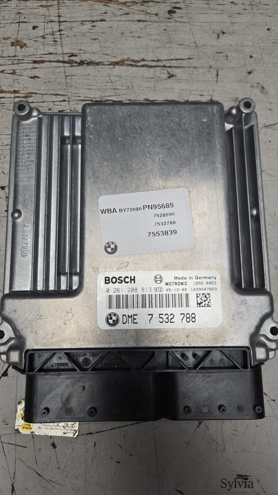 ECU Bosch Motorcomputer N46 BMW 3 serie E46 12147532788 7532, Gebruikt, -, -, Ophalen of Verzenden