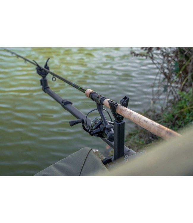 Korum Any Chair Rod Rest Arm - Hengelsteun voor en achter, Ophalen of Verzenden, Zo goed als nieuw, Overige typen