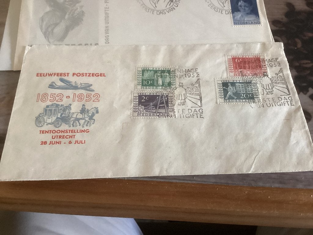 No2628 E10 gewist adres Nederland jaargangen fdc 1963 tm, Postzegels en Munten, Ophalen, Onbeschreven, Nederland