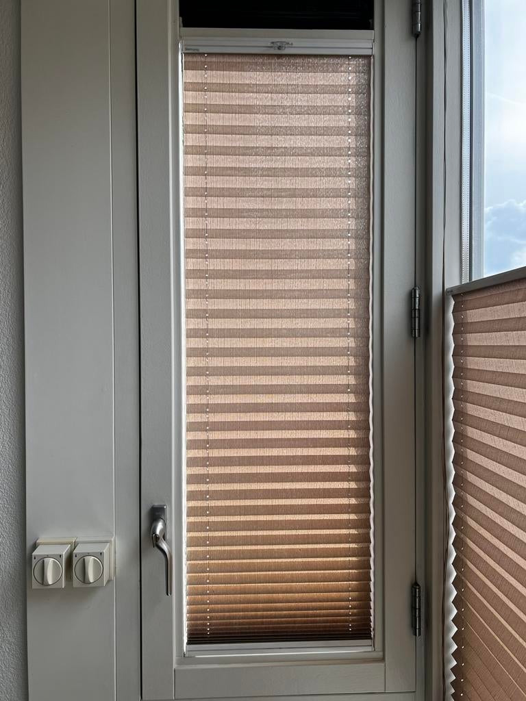 Gemania plissé gordijn 355x1155mm (bxh), Ophalen, 50 tot 100 cm, Zo goed als nieuw, 100 tot 150 cm