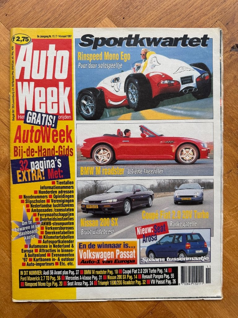 Autoweek nr. 11 1997, Verzenden, Nieuw, Autoweek, Algemeen