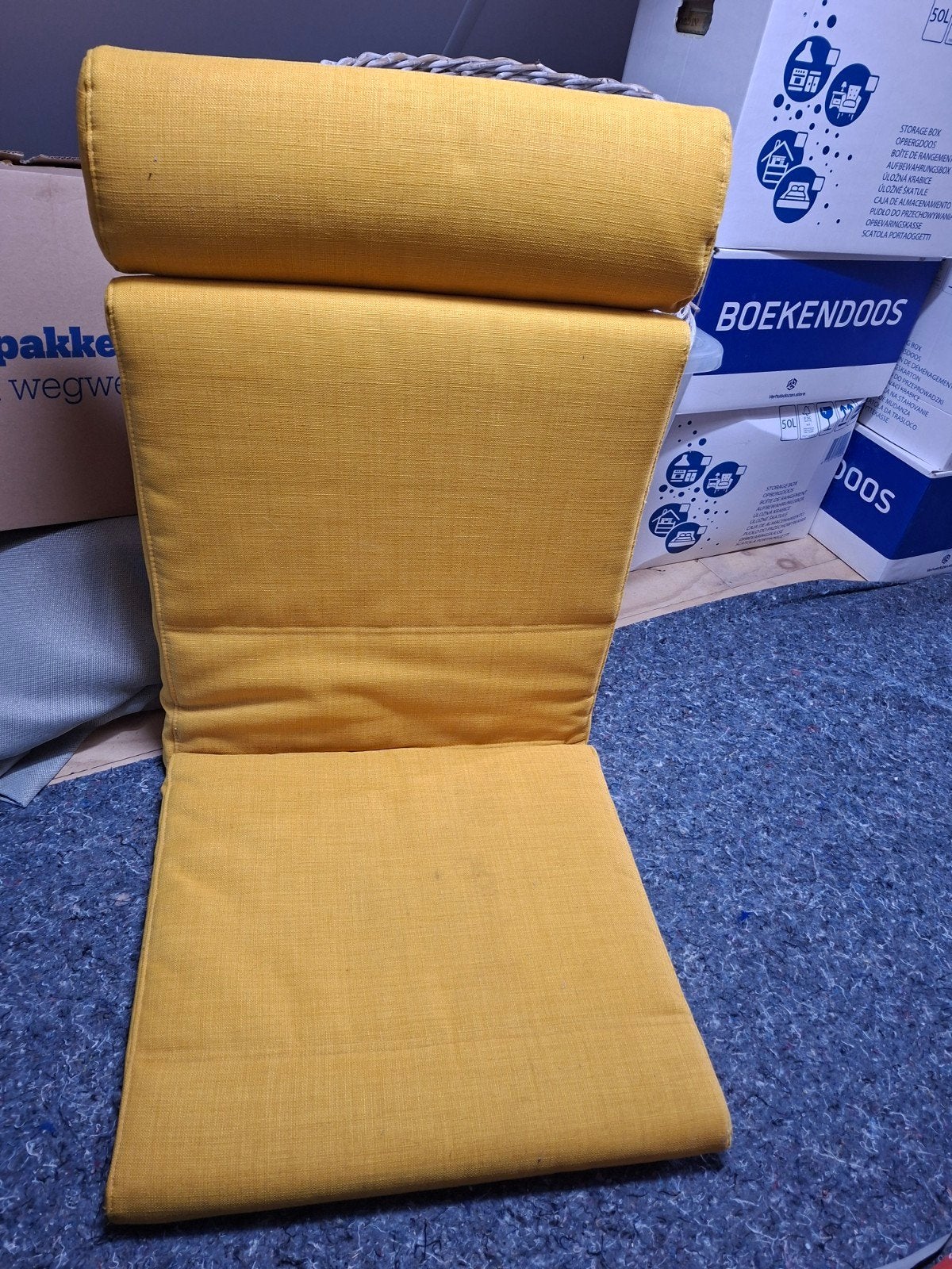 zitting ikea poång stoel, Huis en Inrichting, Ophalen, Minder dan 75 cm, Zo goed als nieuw, Stof