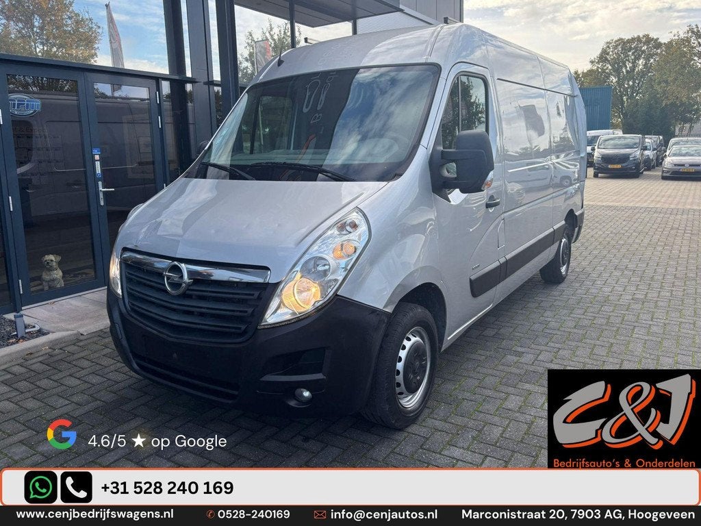 Opel Movano 2.3 CDTi 100kW BT EcoFlex S/S L2H2 3.5T airco ca, Auto diversen, Schadeauto's, Overige carrosserieën, 2300 cc, Zilver of Grijs