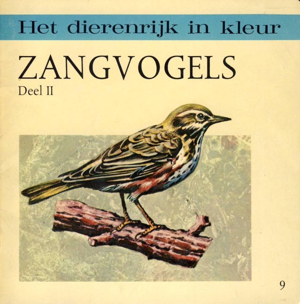 Het dierenrijk in kleur nr. 9 - Zangvogels deel 2, Ophalen of Verzenden, Gelezen, Vogels, J.C. van der Steen