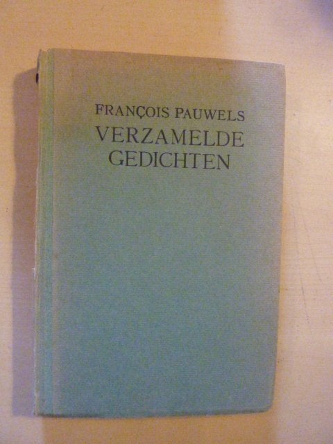 François Pauwels - Verzamelde gedichten, Verzenden, Gelezen