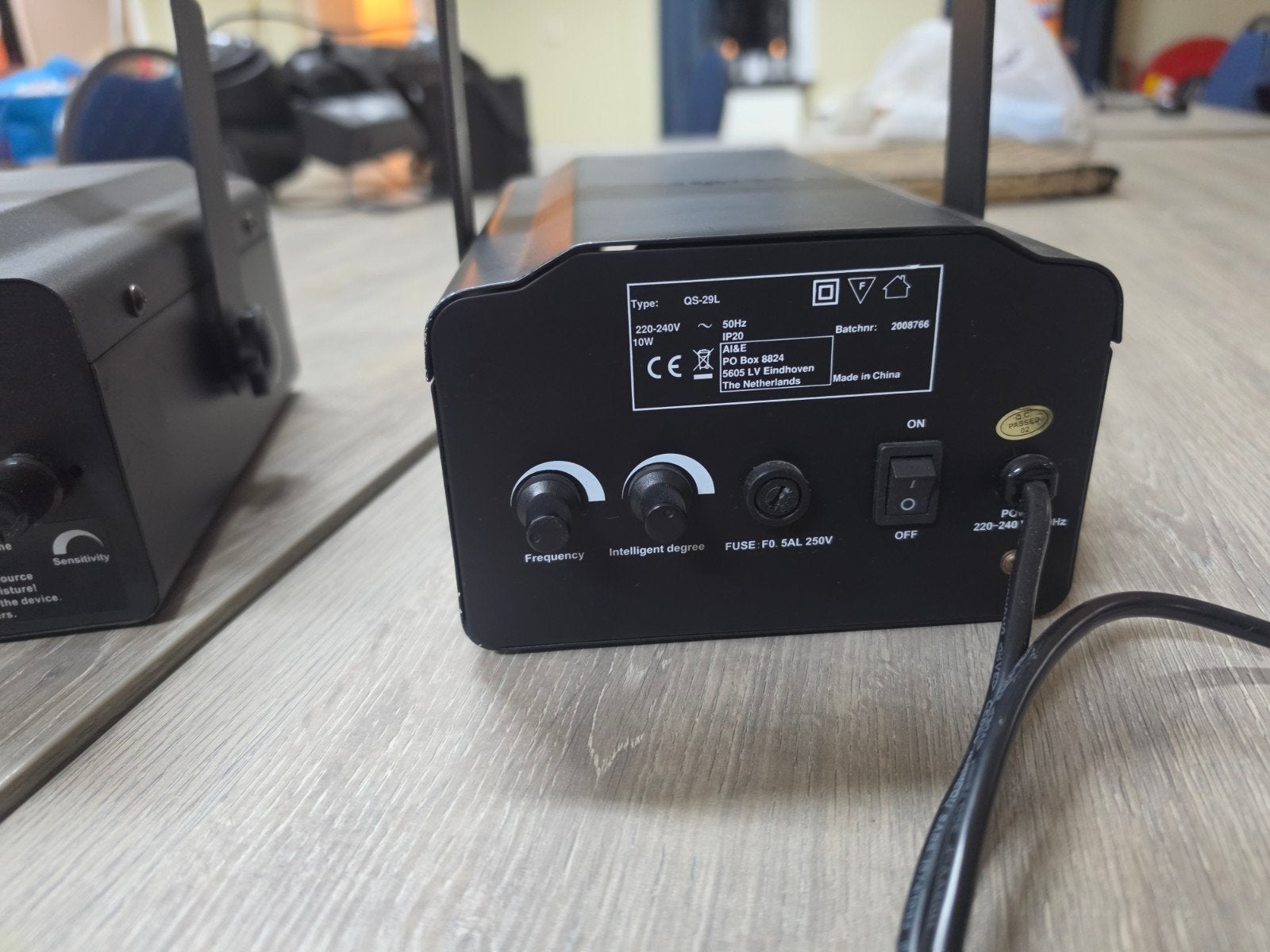 Eoger trading & Grundig disco verlichting, Ophalen of Verzenden, Zo goed als nieuw, Licht, Geluidgestuurd