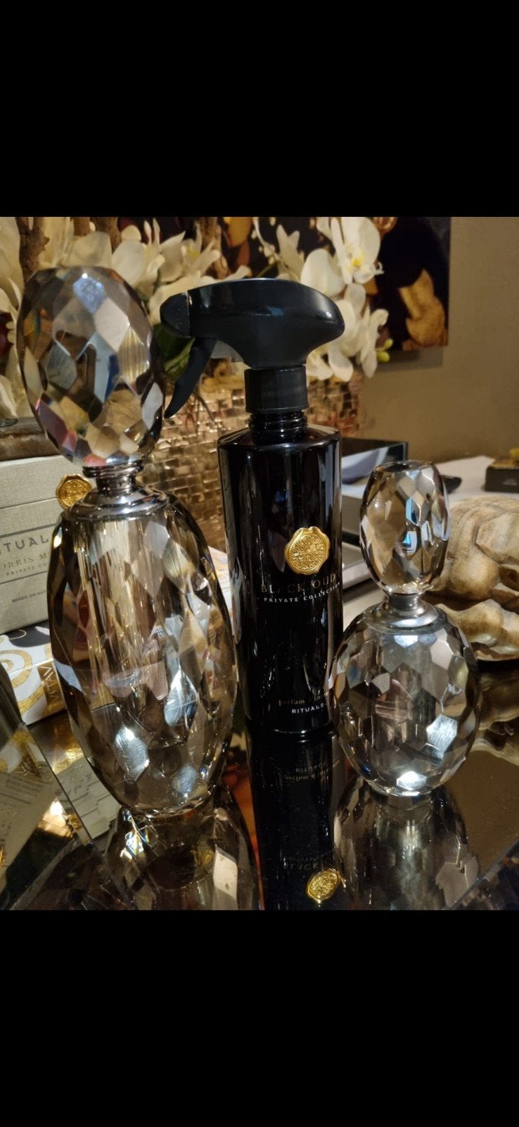 Cristalle parfum fles van aro wonen, Ophalen of Verzenden