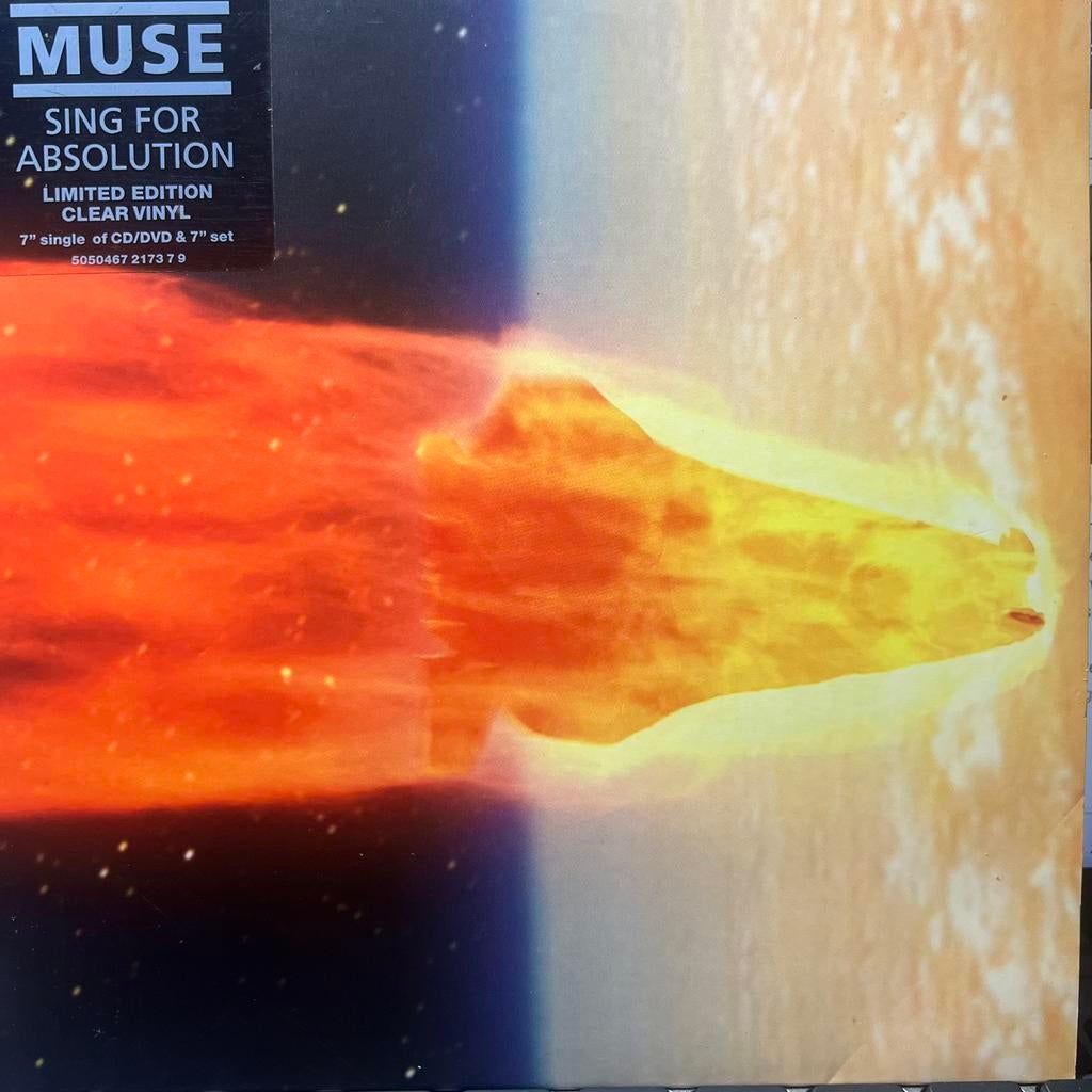 Muse - Sing For Absolution (limited clear vinyl 33 toeren!), Ophalen of Verzenden, Zo goed als nieuw
