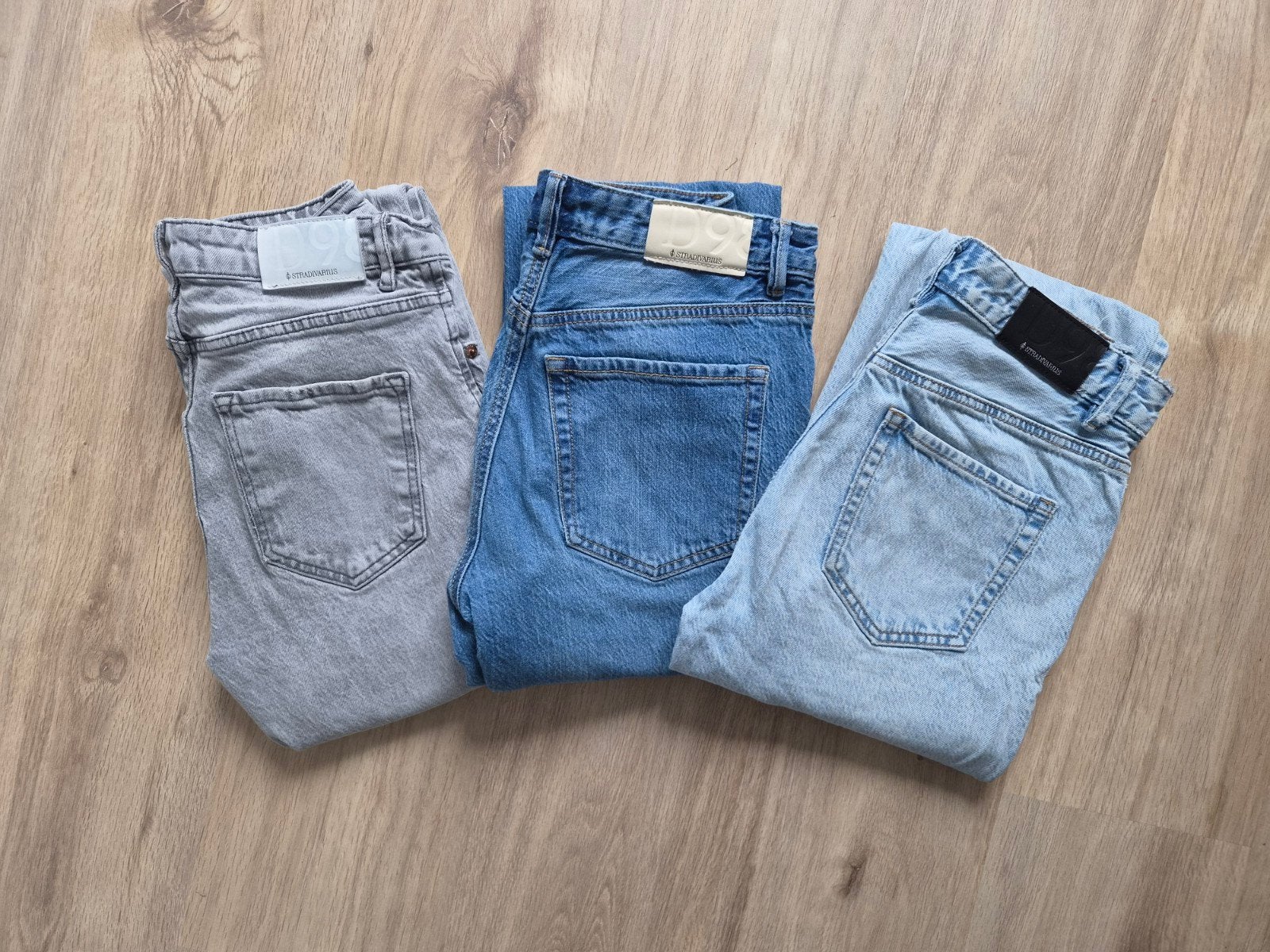 Prachtig pakket jeans | Stradivarius - D98 | Maat 36! ️❤️, Ophalen of Verzenden, Zo goed als nieuw, Blauw, W28 - W29 (confectie 36)