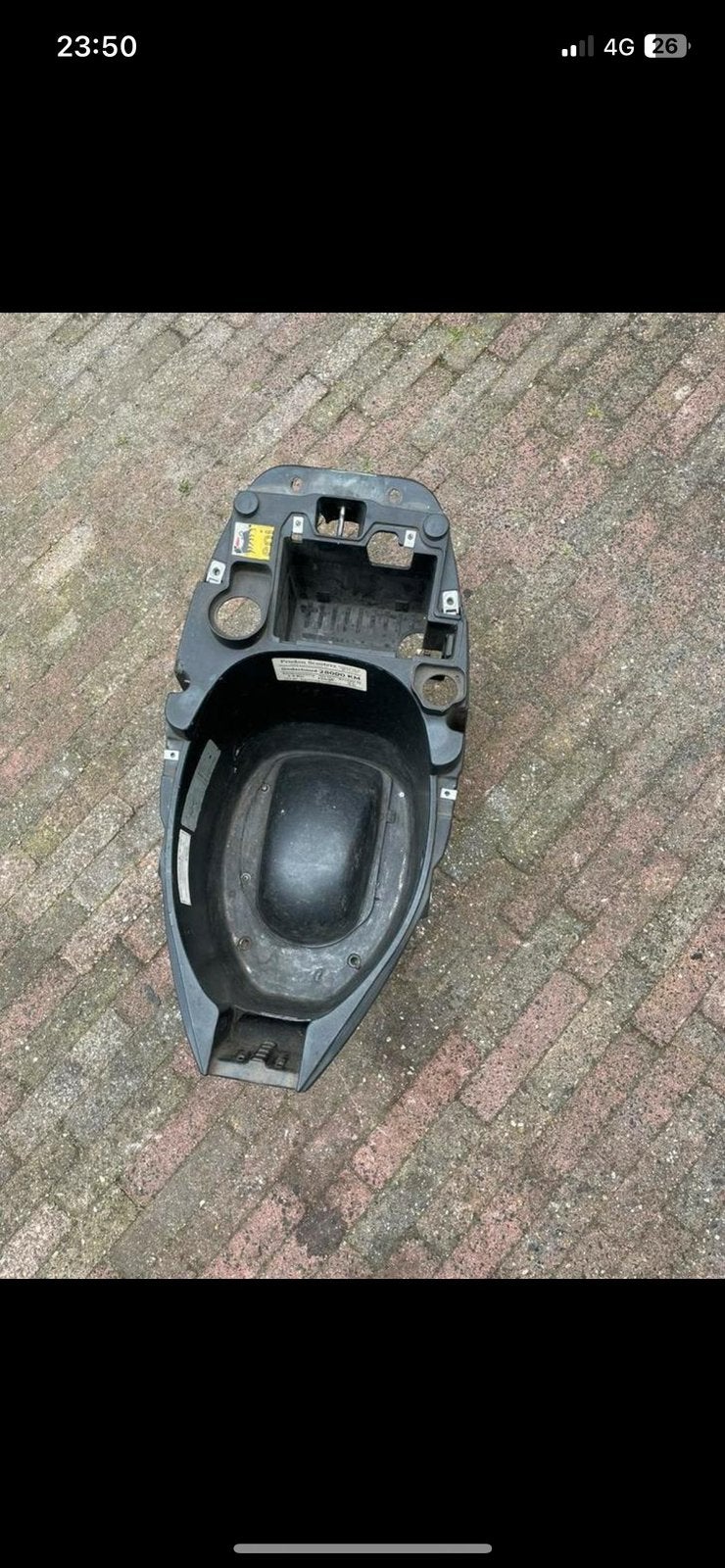 piaggio zip 2000 buddybak, Ophalen