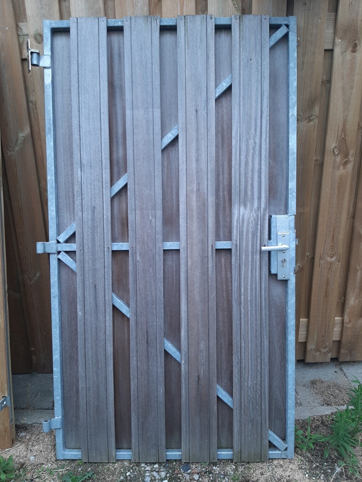 Hardhouten tuindeur / poort, Tuin en Terras, Ophalen, Tuinhek