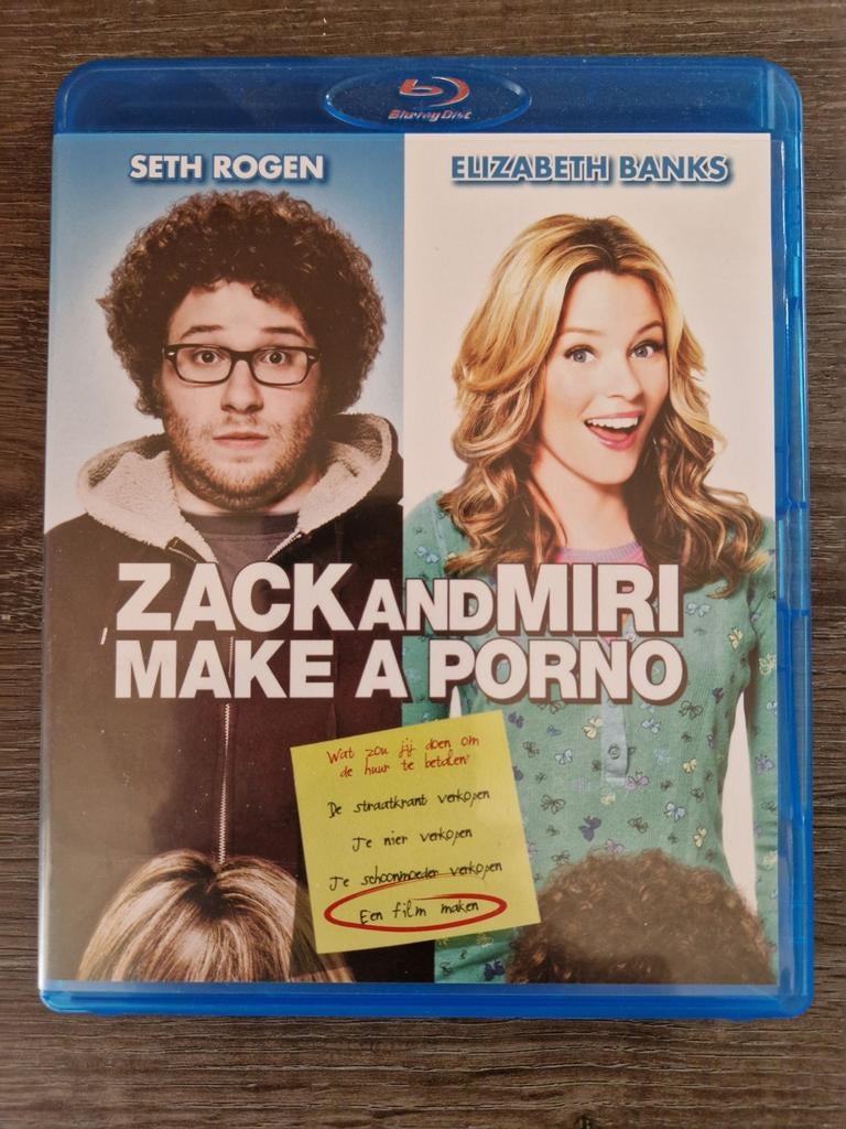Zack and Miri Make a Porno (2008) blu-ray, Ophalen of Verzenden, Zo goed als nieuw, Humor en Cabaret