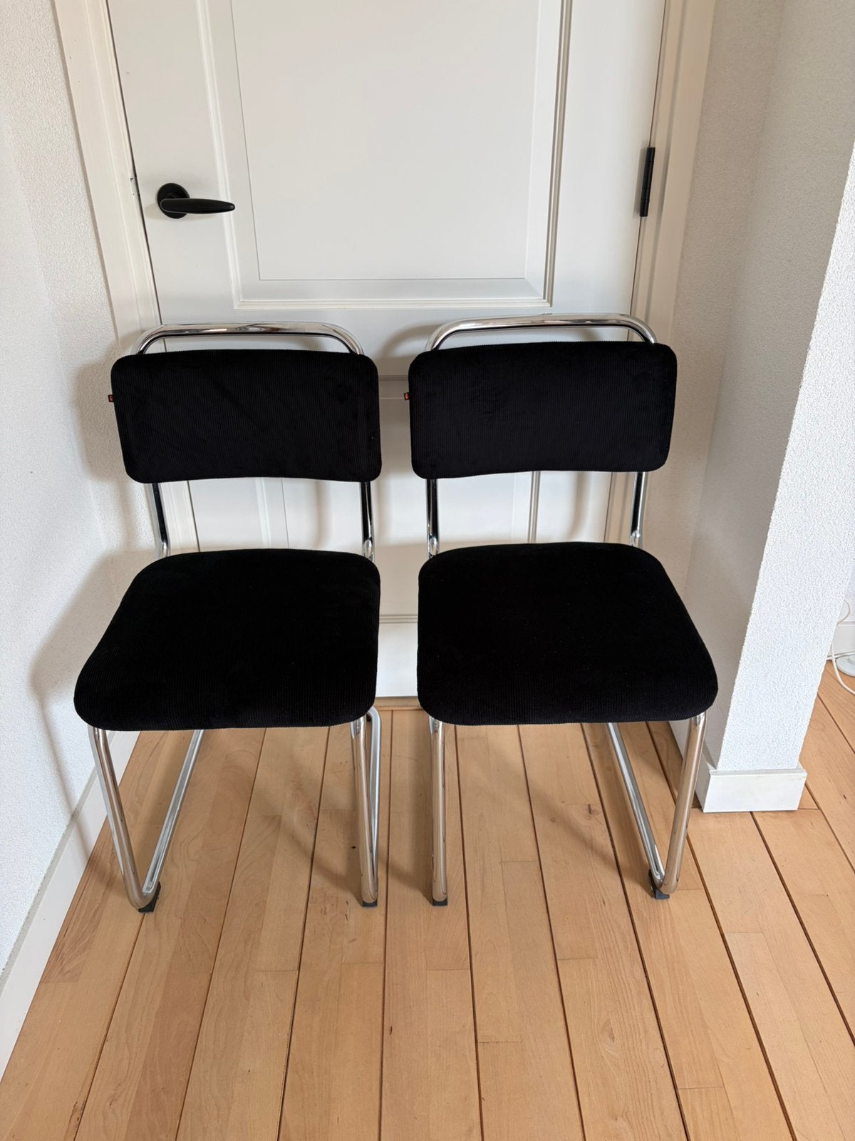 Gispen Dutch Originals stoelen type 101, Ophalen of Verzenden, Zo goed als nieuw, Zwart, Vier