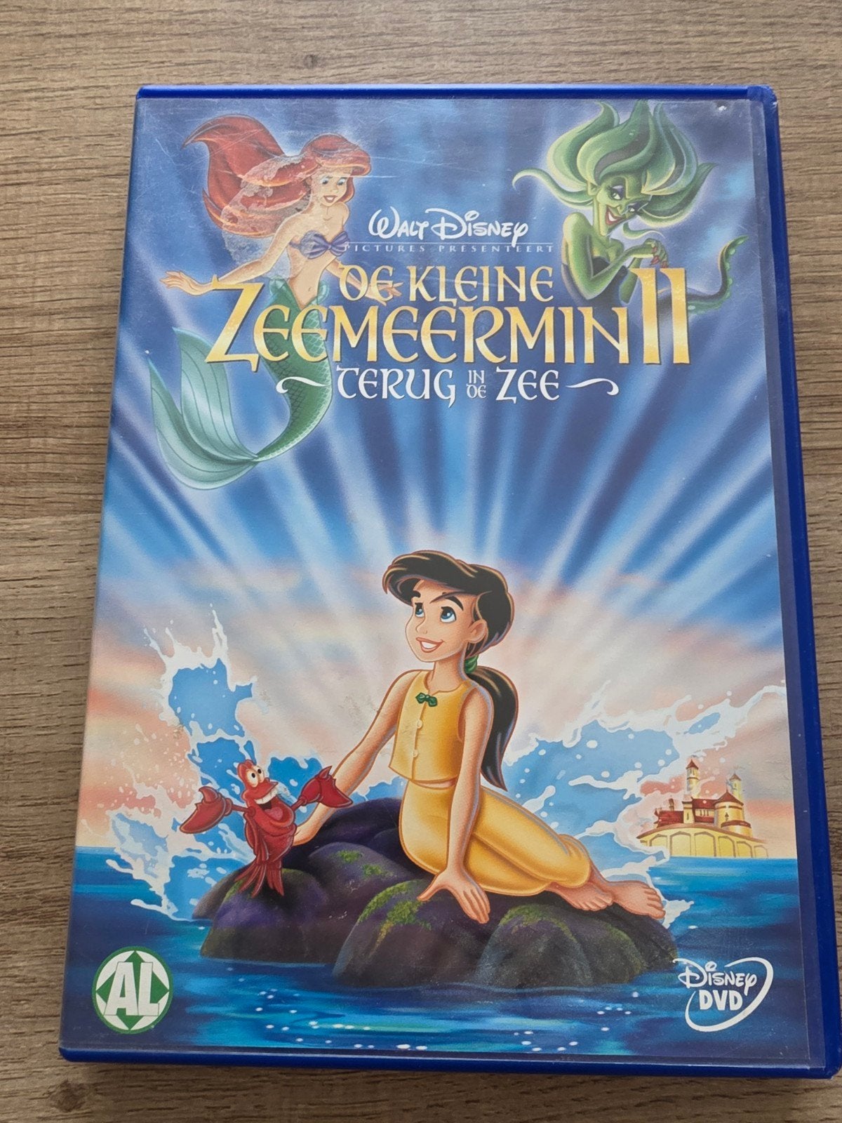 Disney de kleine zeemeermin 2, Alle leeftijden, Ophalen of Verzenden, Zo goed als nieuw, Amerikaans