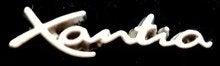 Citroën- Xantia pin- zilverkleur, Verzenden, Nieuw, Transport, Speldje of Pin