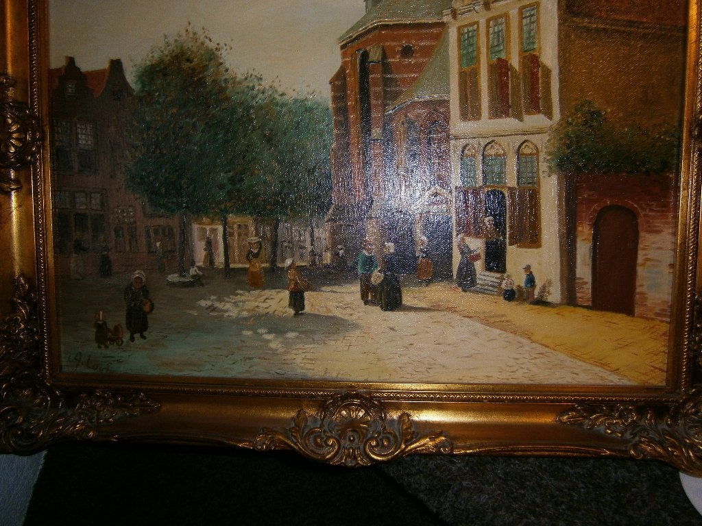 klassiek schilderij, Ophalen, Doek, Olieverf, Klassiek